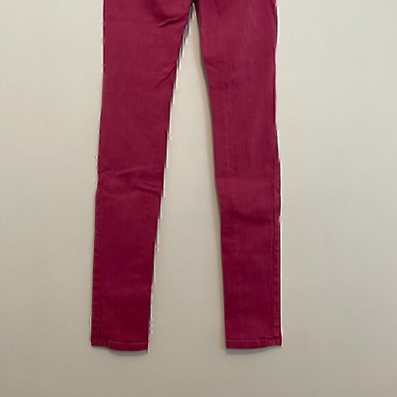 JOE'S JEANS JOES JEANS the Skinny Solid Magenta Pink Lyocell Cotton Jeans W26 26 - Picture 13 of 13